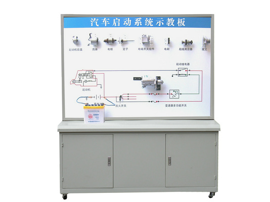汽車起動(dòng)系統(tǒng)示教板、汽車起動(dòng)系統(tǒng)實(shí)訓(xùn)臺(tái)