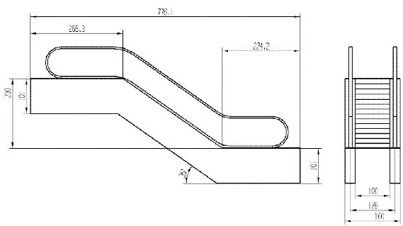 LG-DTF02型  扶梯部件安裝與調(diào)整實(shí)訓(xùn)設(shè)備(工程型)