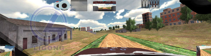 LG-SD01 4D動(dòng)感汽車(chē)駕駛模擬器(真車(chē)部件)