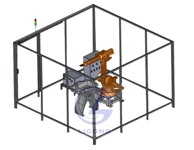 工業(yè)機器人噴涂實操工作站