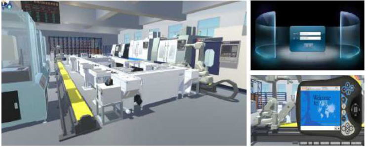 LGJ-SJ21智能機器人數(shù)字虛擬3D仿真教學(xué)系統(tǒng)