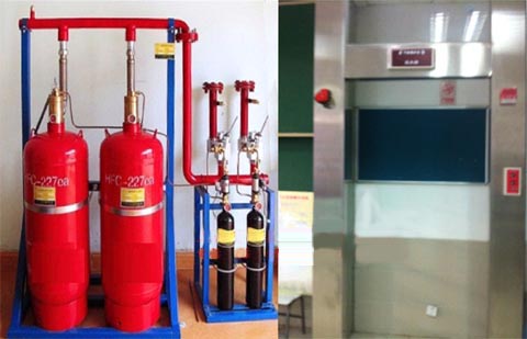 管網式氣體滅火系統(tǒng)考核培訓裝置