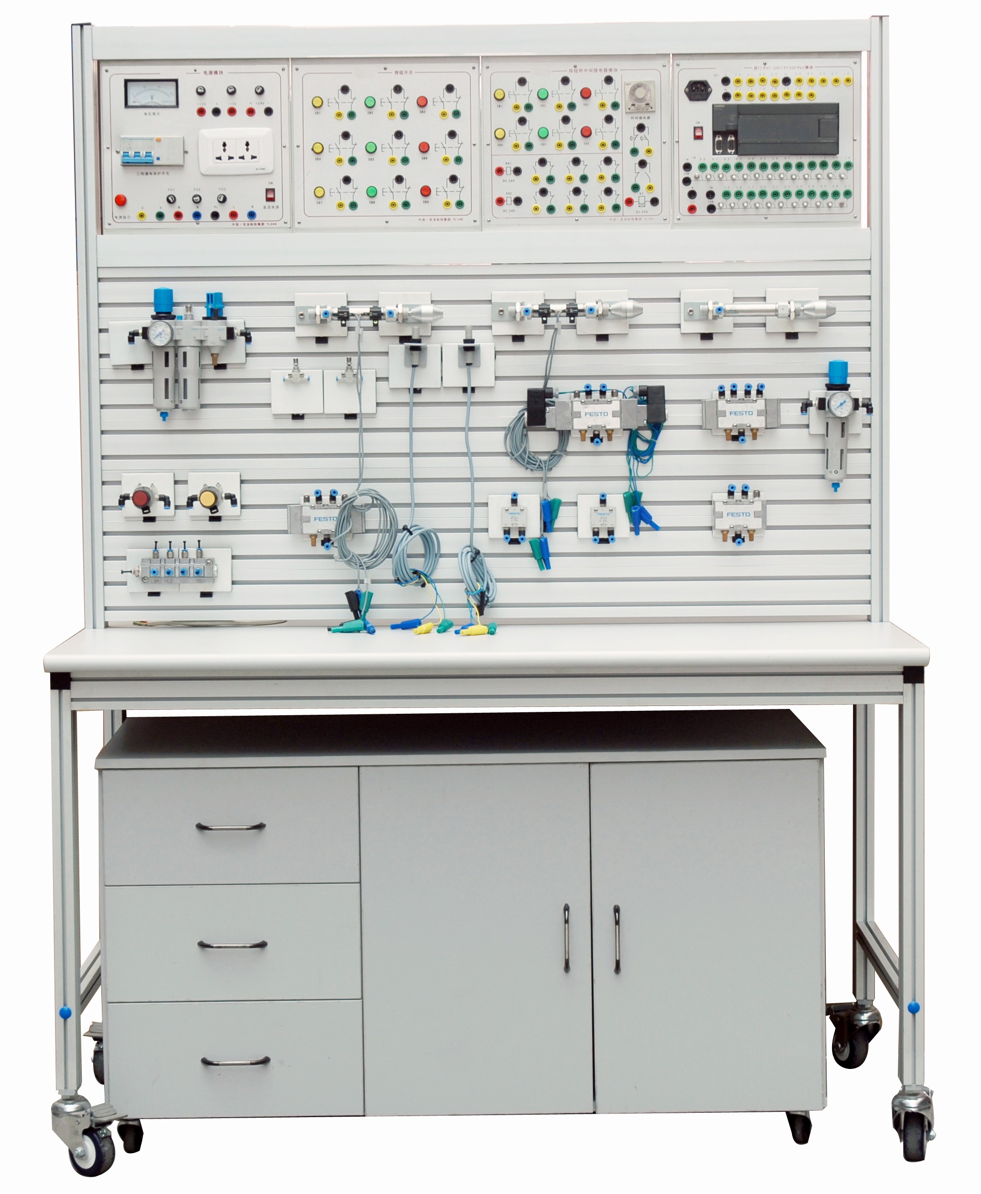 雙面氣動綜合實(shí)訓(xùn)臺