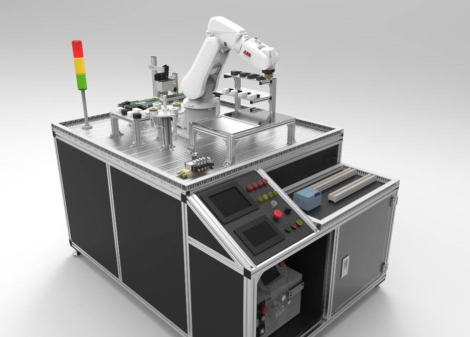 工業(yè)機(jī)器人示教編程實(shí)驗(yàn)工作站