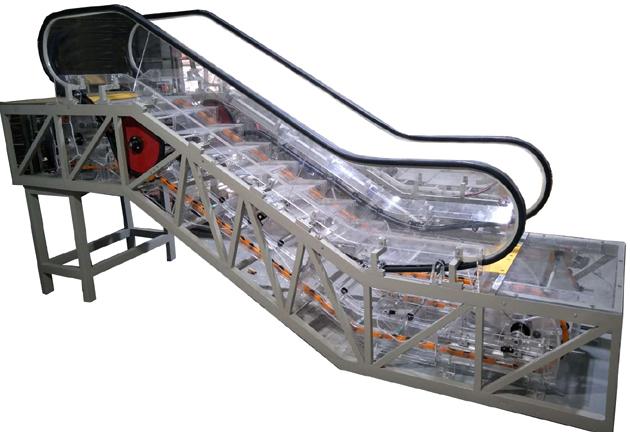 透明教學(xué)自動扶梯模型